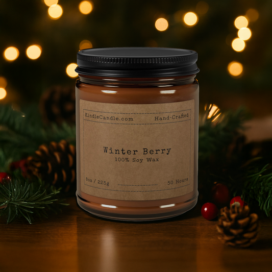 Winter Berry 8oz Candle