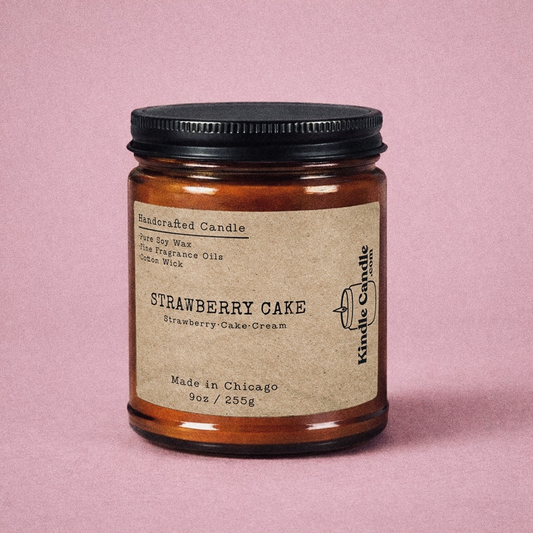 Strawberry Cake 9oz Candle