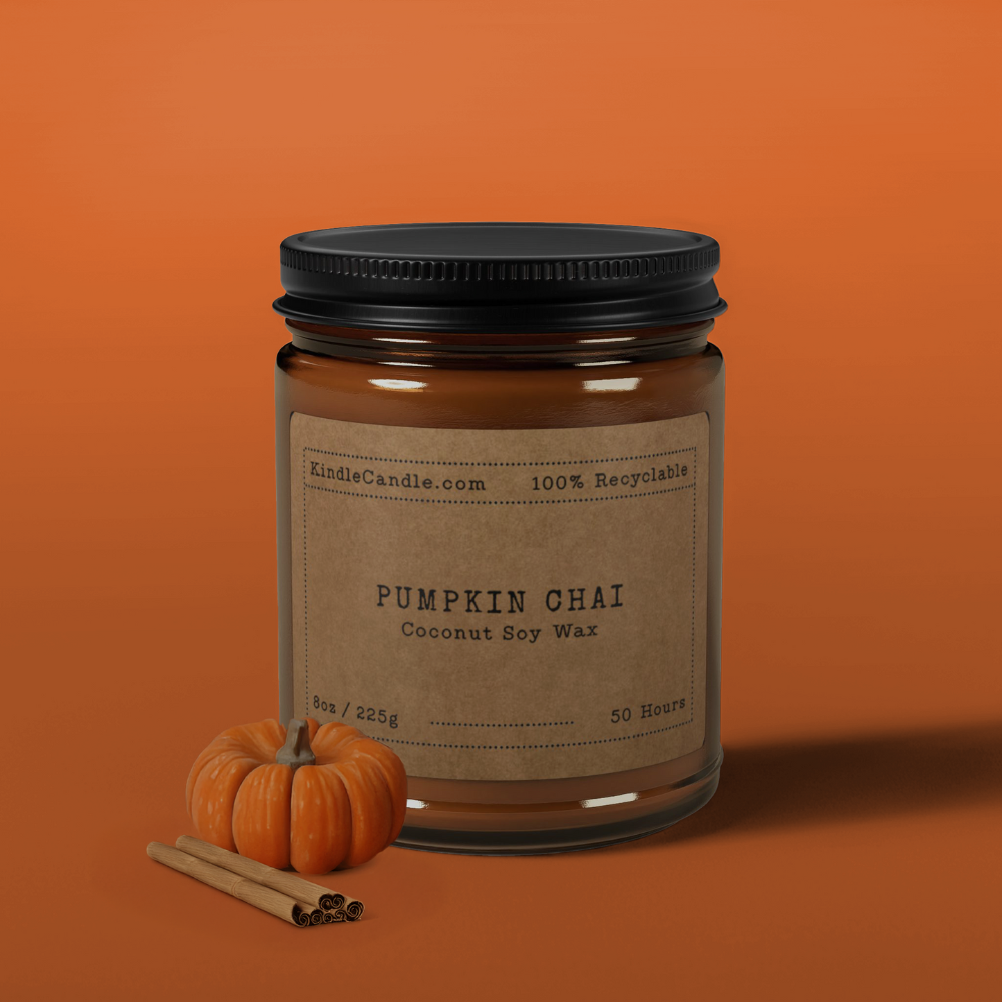 Pumpkin Chai 8oz Candle